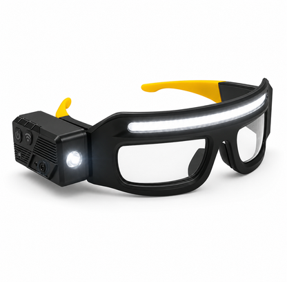 Nexa Vision 90™ – Wielofunkcyjne Okulary Robocze LED